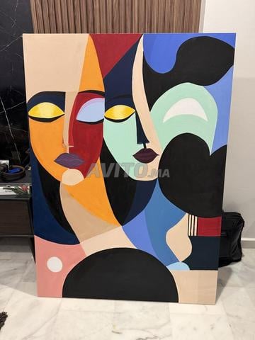 Tableau Pop Art original – Acrylique 100x140 cm - 2