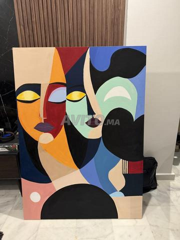 Tableau Pop Art original – Acrylique 100x140 cm