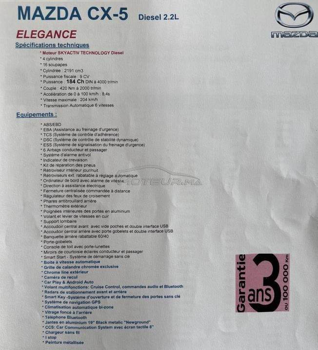 Mazda cx5 à vendre en excellent état 