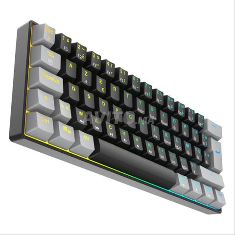XTRMLAB Vortex Mini Noir/Gris Clair (Red Switch) - 2