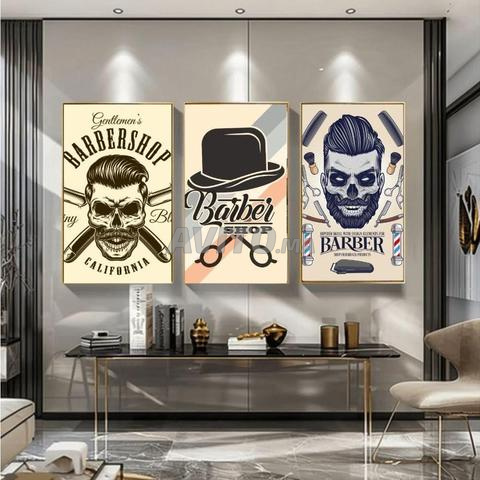 Tableaux Décoratifs Barber Shop – Lot de 3 - 2
