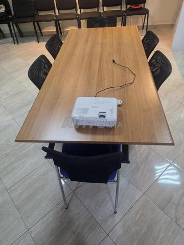 Table de réunion avec 6 chaises - 2
