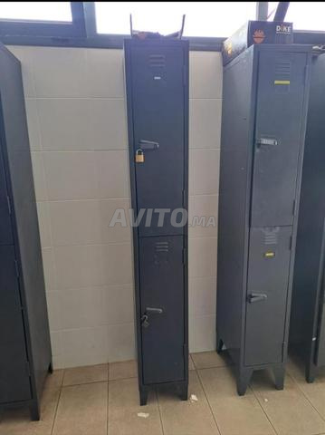 Vestiaire métallique 4 portes pour usine - 2