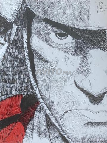 رسم يدوي أقلام - بورتريه بورتريه مانجا