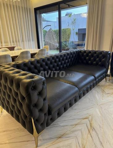 VENDRE – ENSEMBLE DE CANAPÉS CHESTERFIELD