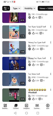 Chaîne YouTube non monétisée à vendre - 2