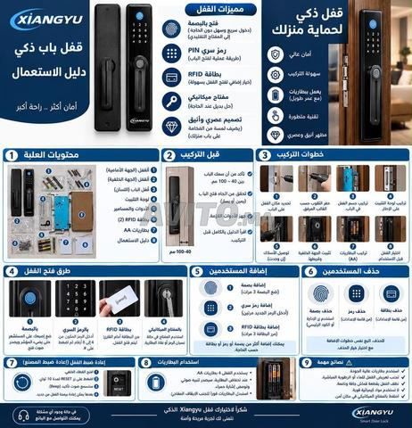 قفل ذكي 2 بطاقة RFID رمز مؤقت - 2