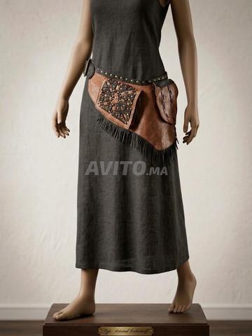Ceinture en cuir naturel - 2