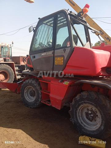 Manitou télescopique rotation 18/40