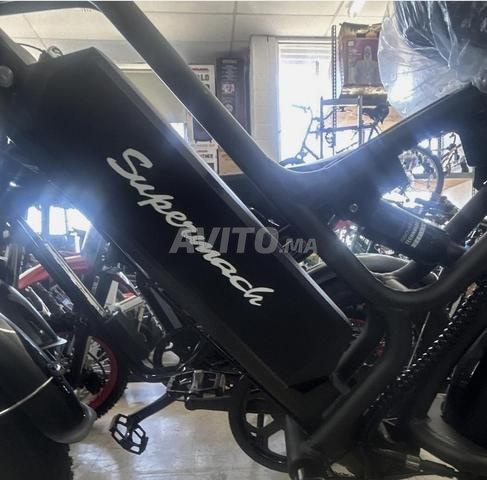 Supermach SM26 750W Vélo Électrique Fat Tire Moped Tout Noir - 2