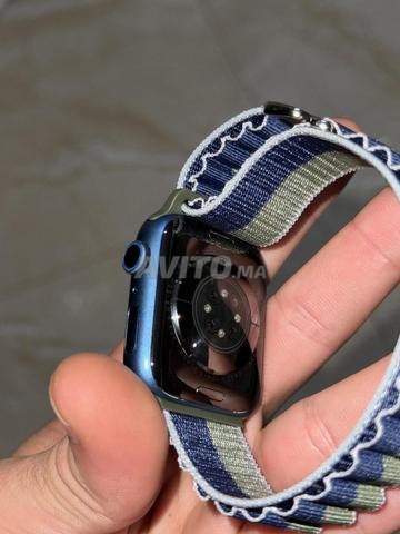 Apple Watch Series 7 bleue 45mm GPS 32Go 97 🔋 - 2
