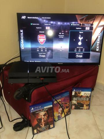 PS4 avec TV Hisense à vendre avec des jeux - 2