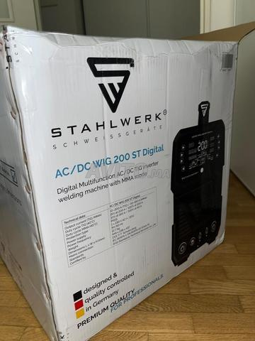 Poste à souder STAHLWERK AC/DC TIG 200 ST Digital : TIG AC/DC, MMA et nettoyage électrique - 2