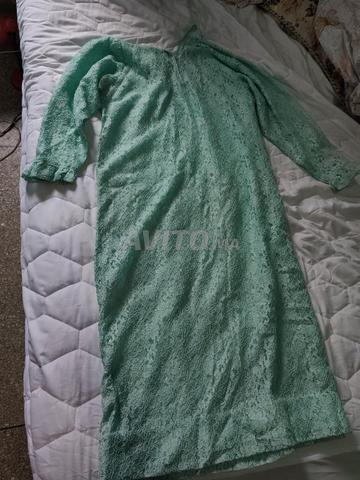 Caftan de fête vert