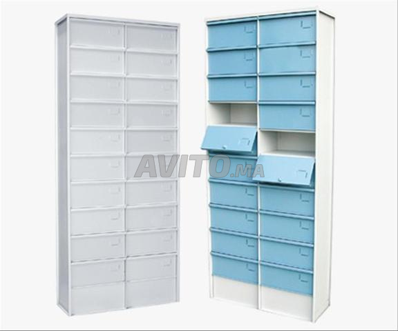 Armoire métallique avec serrure - 2