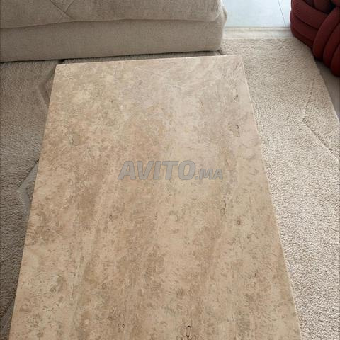Table basse travertin - 2