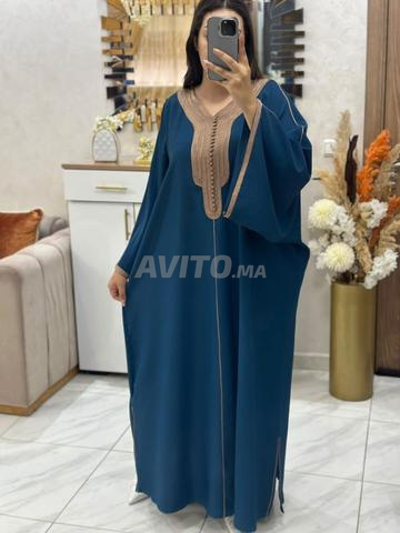 Caftan fait avec chkika et agal - 2