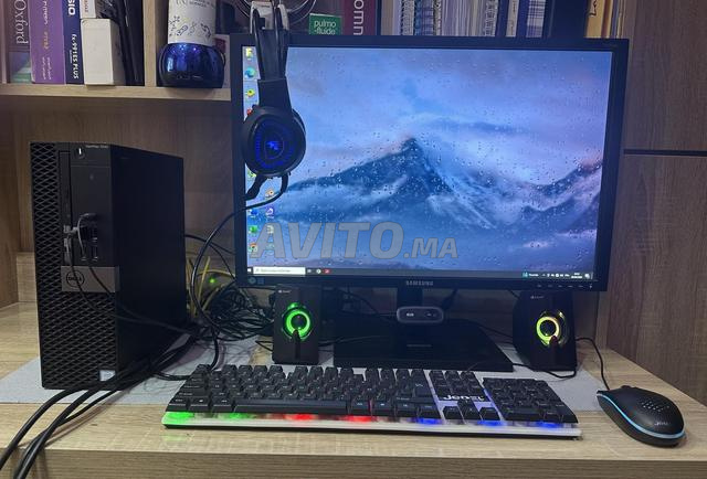 PC complet Dell i5 et Écran 24 et accessoires