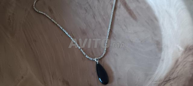 Chaîne et pendentif en argent - 2