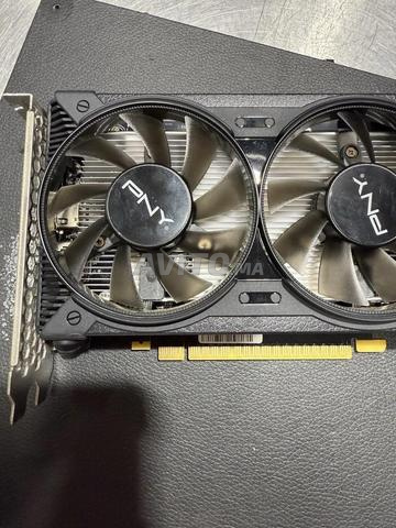 بطاقة رسومات Nvidia GTX 1650 GDDR6 PNY 4GB OC بمروحة مزدوجة
