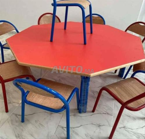 Table maternelle pour enfants - plusieurs couleurs - 2