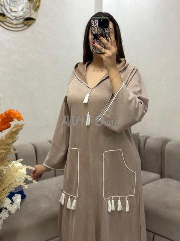Djellaba d'hiver pour femmes 🧕 (design moderne et fronces élégantes) - 2