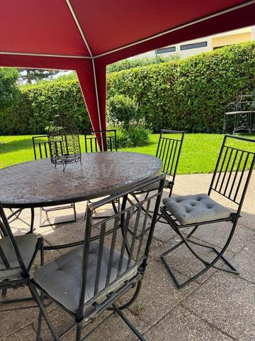Ensemble de jardin avec table et 8 chaises - 2