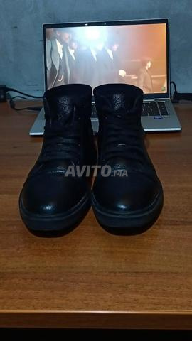 Bottines en cuir noir (42) - 2