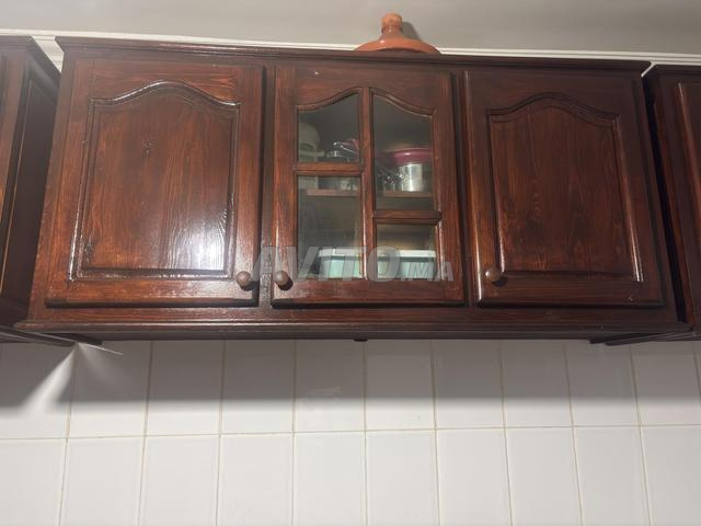 Meubles hauts de cuisine en bois massif - 2
