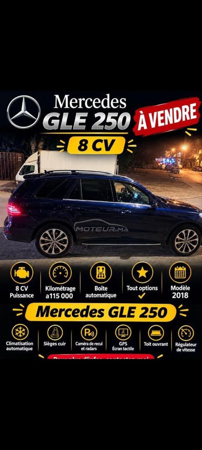 Mercedes gle250 mod 2018 avendre kenitra