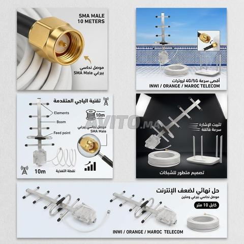 Antenne Yagi pour renforcer le signal des appareils Wifi Box - 2
