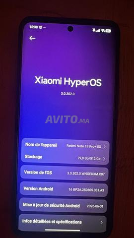 ريدمي نوت 13 برو 5G 256GB 12GB RAM