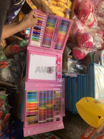 🎨 طقم الرسم والتلوين للأطفال 208 قطعة - 2