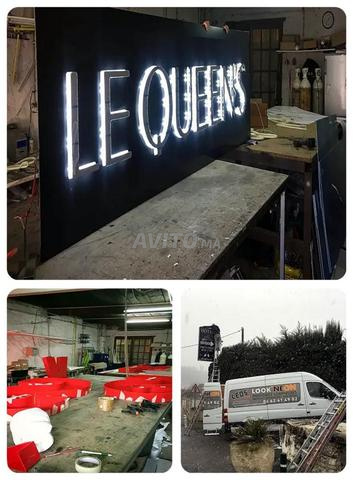 Logos lumineux personnalisés. - 2