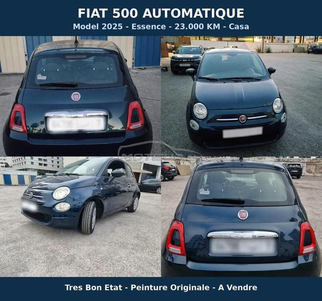 Fiat 500 Essence Automatique 2025 à Casablanca