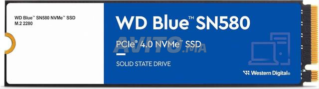 Vends SSD Western Digital Blue NVME M.2 1To SN580 Neuf - 2