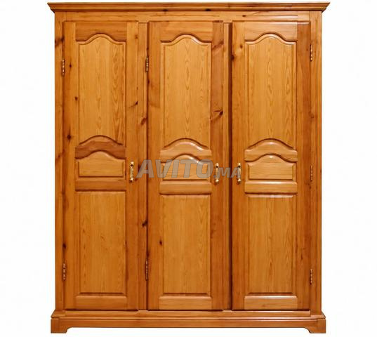 Placard en bois 3 portes très bon état - 2