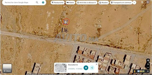 بقعة 100 متر للبيع بحي المسيرة - 2
