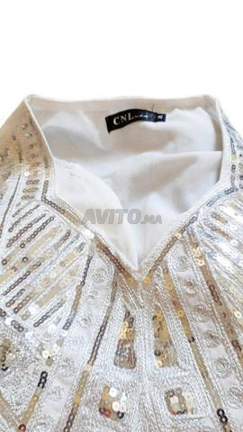 Gandoura blanche XL - 2