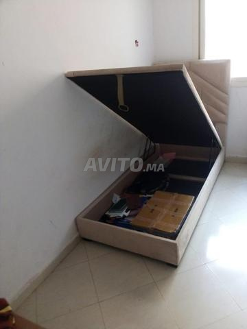lit avec rangement inferieur et matelas 1 place 