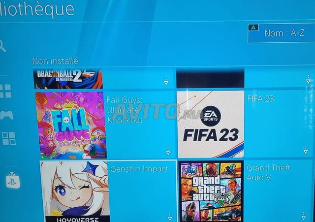 PS4 Slim propre en ligne avec jeux, bon état - 2