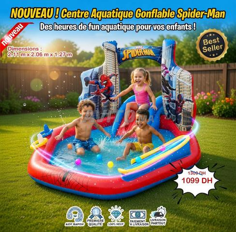 Parc de jeux Multicouleurs 211 x 206 x 127 cm - 2