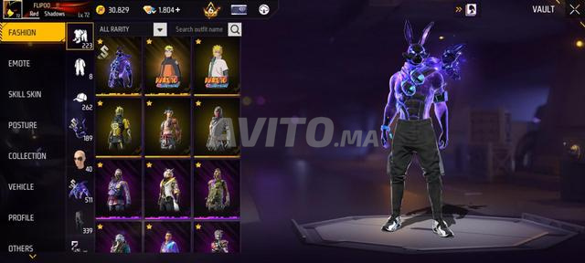 Compte free fire - 2