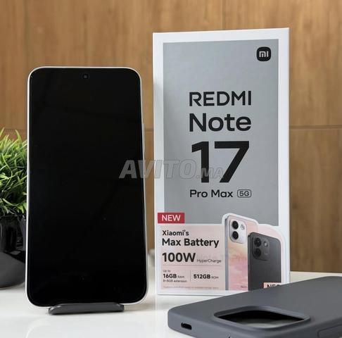 Xiaomi Redmi Note 17 Pro Max 5G 256GB GSM Débloqué - 2