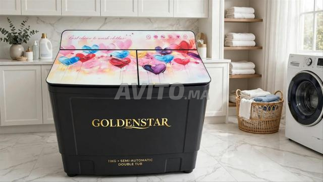 Machine à laver GOLDENSTAR 11KG - 2