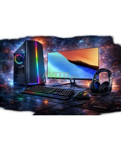 Pack PC Gamer Ryzen 5 Écran 24