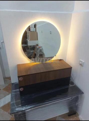 💡 Coiffeuse avec miroir LED 💡 - 2