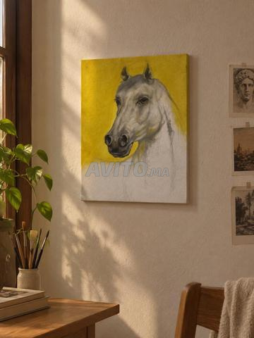 Tableau original – Portrait de cheval - 2
