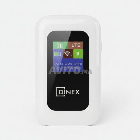 روتر واي فاي محمول DINEX GS27M 4G LTE جديد بالعلبة - 2