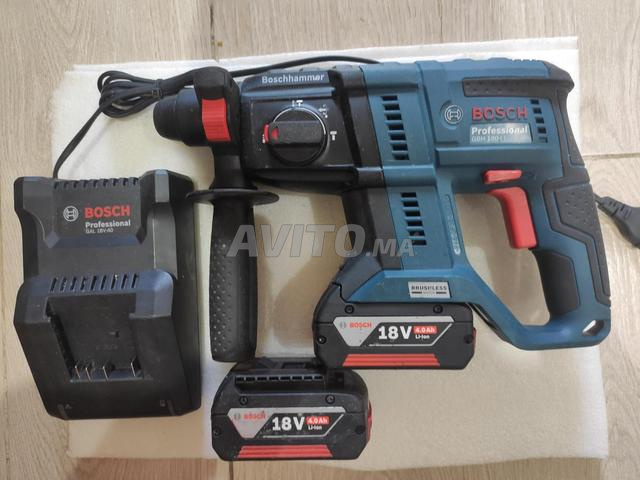 Perforateur BOSCH BRUSHLESS 18V GBH180-LI - 2